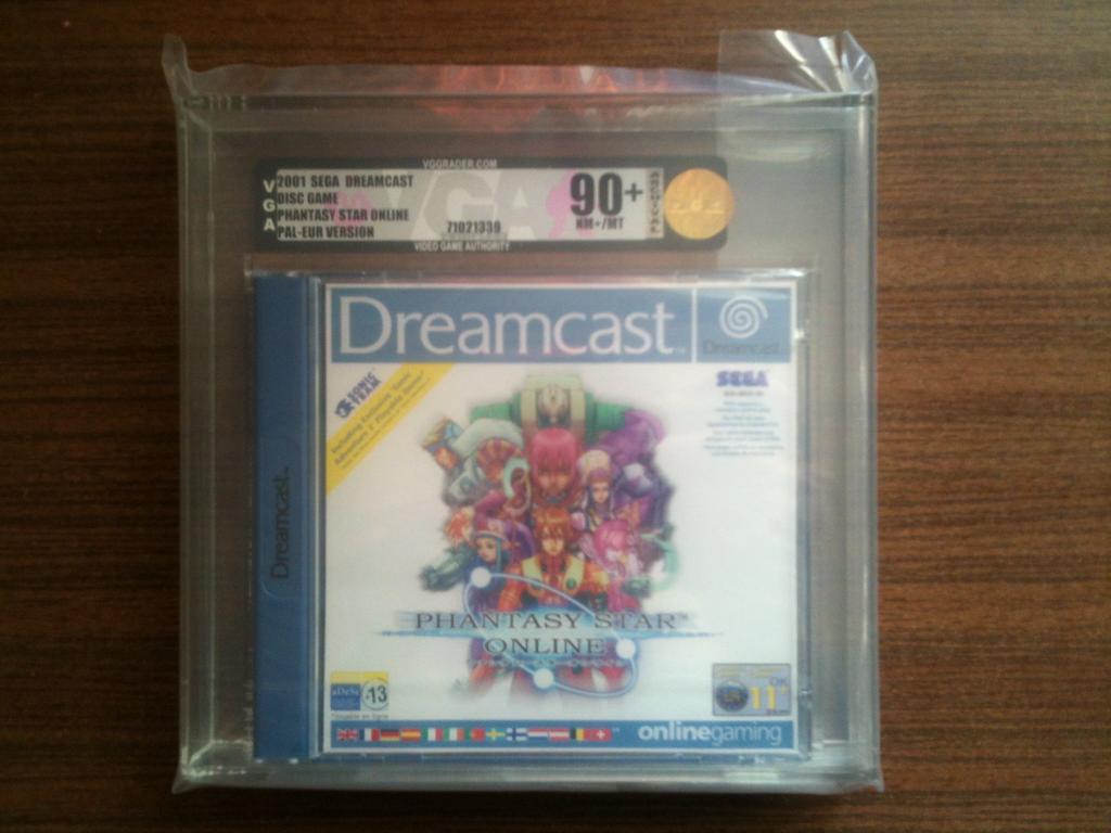 Jeu SEGA Dreamcast Phantasy Star Online - Version PAL Complète En Boîte, Bon état