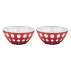 Набор салатников Guzzini Le Murrine 279412147 2 предмета 12 см красный