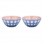 Набор салатников Guzzini Le Murrine 279412160 2 предмета 12 см синий
