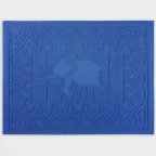 Коврик в ванную Arya Boho AR-A107040-Blue 50х70 см