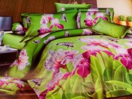 Комплект постельного белья от украинского производителя Polycotton Двуспальный 90929