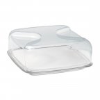 Блюдо для сыра Guzzini Gocce 27000000 11.5х25.5х25.5 см прозрачное