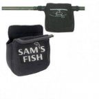 Сумка рыболовная для катушки Sams Fish SF-24159-M 17х18 см
