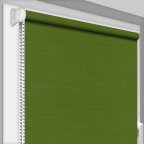 Рулонная штора Rolets Лён 1-2001-650 65x170 см открытого типа Зеленая