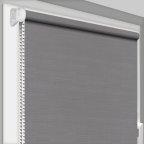 Рулонная штора Rolets Лён 1-2142-1700 170x170 см открытого типа Серая
