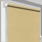 Рулонная штора Rolets Лён 1-877-400 40x170 см открытого типа Кремовая