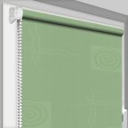 Рулонная штора Rolets Икеа 1-2068-1300 130x170 см открытого типа Зеленая