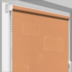 Рулонная штора Rolets Икеа 1-2086-300 30x170 см открытого типа Терракотовая