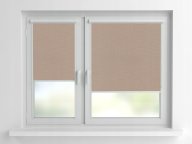 Рулонная штора Rolets Мадрид 2-862-300 30x170 см закрытого типа Капучиновая