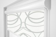 Рулонная штора Rolets Геометрия 2-52821-500 50x170 см закрытого типа Белая