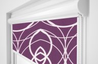 Рулонная штора Rolets Геометрия 2-52811-950 95x170 см закрытого типа Фиолетовая