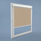 Рулонная штора Rolets Роял 2-814-1600 160x170 см закрытого типа Латте