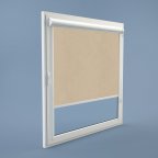 Рулонная штора Rolets Арабеска 2-1839-1100 110x170 см закрытого типа Латте
