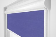 Рулонная штора Rolets Лён 2-874-1200 120x170 см закрытого типа Синяя