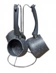 Набор турок OMS 3227-Grey 4 предмета серый