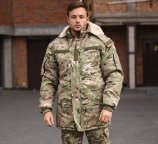 Куртка-бушлат военная мужская тактическая ВСУ (ЗСУ) Мультикам 8586 50 размер