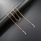 Цепочка для очков Bright and stylish 3 10297 золотистая