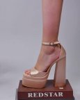 Женские босоножки Fashion Refined 4003 41 размер 26 см Бежевый
