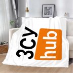 Плед патриотический 3D "ЗСУ hub білий" 10594 160х200 см