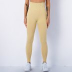 Леггинсы женские спортивные 10914 XL бежевые