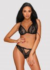 Сітчастий комплект Obsessive Millagro set Чорний S/M