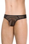 Відверті чоловічі труси-стрінги Softline Mens Briefs 4525, Чорний, XL
