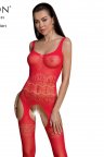 Бодістокінг-комбінезон Passion ECO BS005, Червоний, ONE SIZE