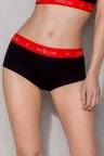Трусики-шортики Passion PS003 PANTIES, Чорний, L