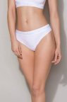 Трусики-бразиліана бавовняні Passion PS005 PANTIES, Білий, M