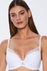 Бюстгальтер push up Kinga Alice PU-768, Білий, 80E