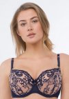 Бюстгальтер з м'якою чашкою Samanta Hazel A122, Синій, 90D