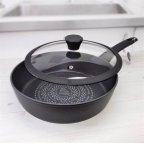 Сковорода глубокая с крышкой Edenberg EB-3493 28 см