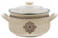 Кастрюля эмалированная Idea Home Beige 6832808 22 см 4.8 л