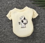 Худи на флисе для собаки Dog 11235 L молочное