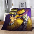 Плед 3D мотивационный Маска мотивации 12785 160х200 см