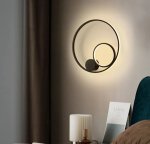 Бра LED 27127 Черный 4х45х45 см.