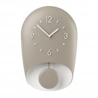 Часы настенные с маятником Guzzini Home 168604158 22х8х33 см серые