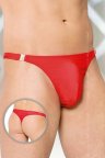 Сексуальні чоловічі труси-стрінги Softline Thong 4432, Червоний, XL