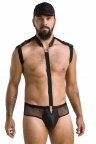 Сексуальний чоловічий еротичний комплект Passion 038 SET JOHN, Чорний, 2XL, 3XL