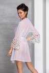 Повітряний пеньюар Passion LOVELIA PEIGNOIR, Білий, 2XL, 3XL