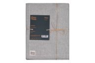 Скатерть Ardesto Oliver ART-08-OD 133х180 см серая