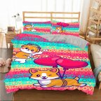 Постельное белье из плюш-велюра Любящие корги 2988 13520 215х150 см