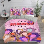 Постельное белье из плюш-велюра Котики MEOW 2978 13504 215х150 см