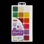 Акварель ZiBi ZB-6586 18 цветов