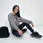 Женский теплый худи с капюшоном "Basic" Турция 50/52, Серый