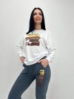 Двухцветный костюм женский "Nopeday" 50/52, Белый+графит