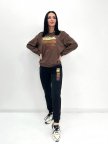 Двухцветный костюм женский "Nopeday" 42/44, Шоколадный+черный