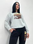 Двухцветный костюм женский "Nopeday" 54/56, Серый+черный