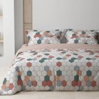 Постельное белье полуторное ТЕП Happy Sleep Красочные соты 2-03794-28991 150х215 см