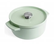 Каструля с крышкой KitchenAid СС007433-001 22 см 3.3 л фисташковая